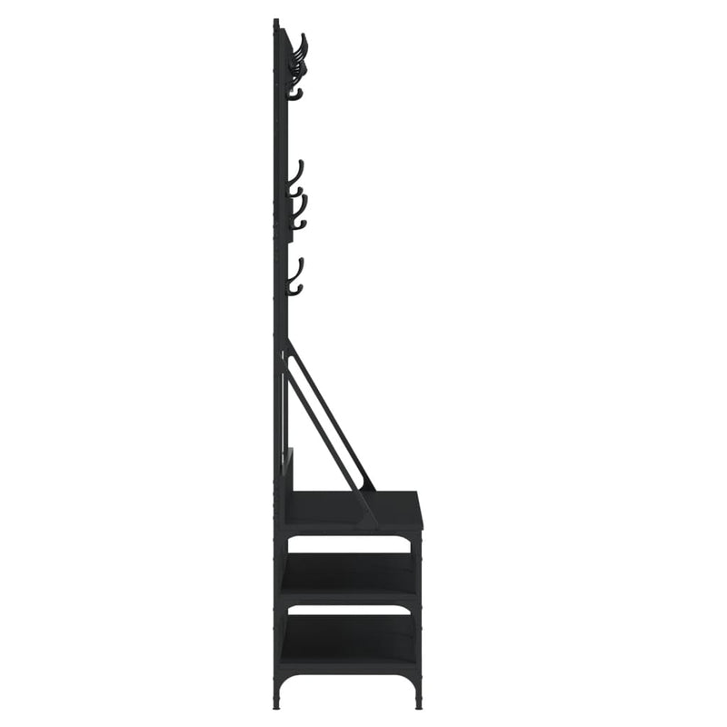 Kledingrek Met Schoenenrek 100X40X184 Cm