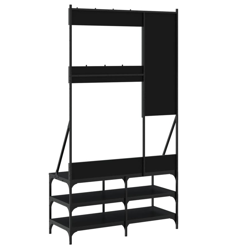 Kledingrek Met Schoenenrek 100X40X184 Cm