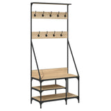 Kledingrek Met Schoenenrek 80X40X184 Cm Kleurig
