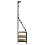 Kledingrek Met Schoenenrek 80X40X184 Cm Kleurig