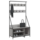 Kledingrek Met Schoenenrek 100X41X184 Cm