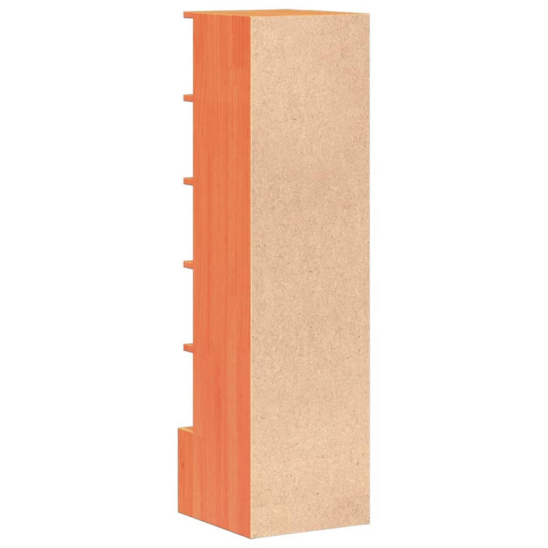 Schoenenkast 28X30X104 Cm Massief Grenenhout Was