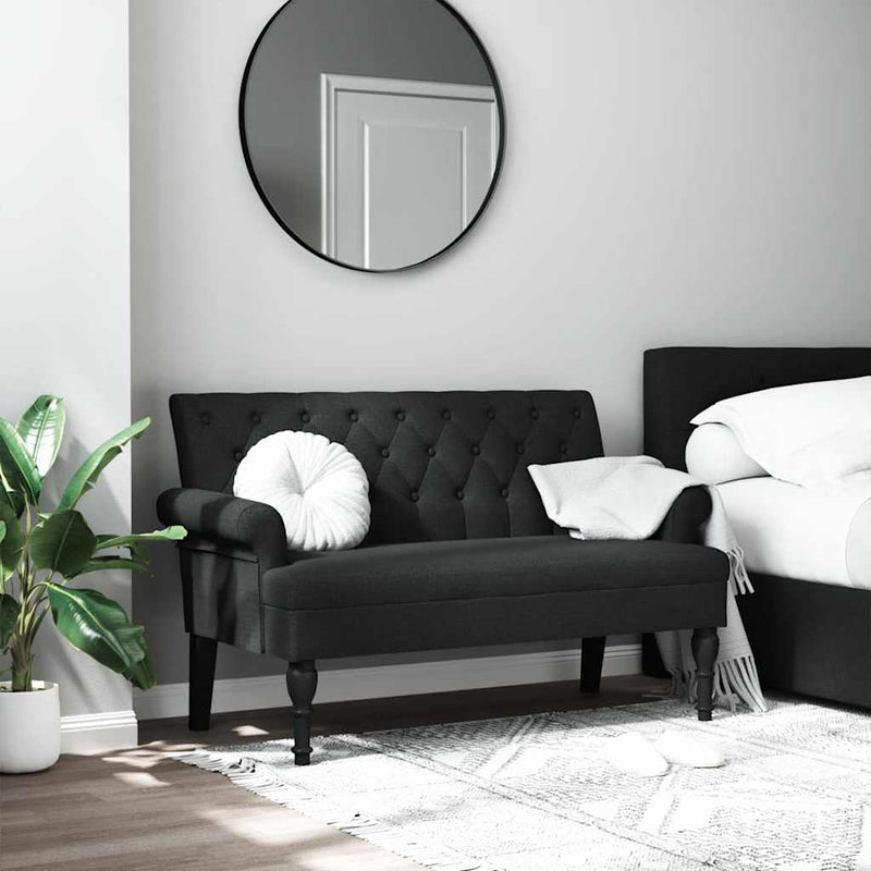 Bankje Met Rugleuning 120X62X75,5 Cm