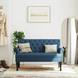 Bankje Met Rugleuning 120X62X75,5 Cm