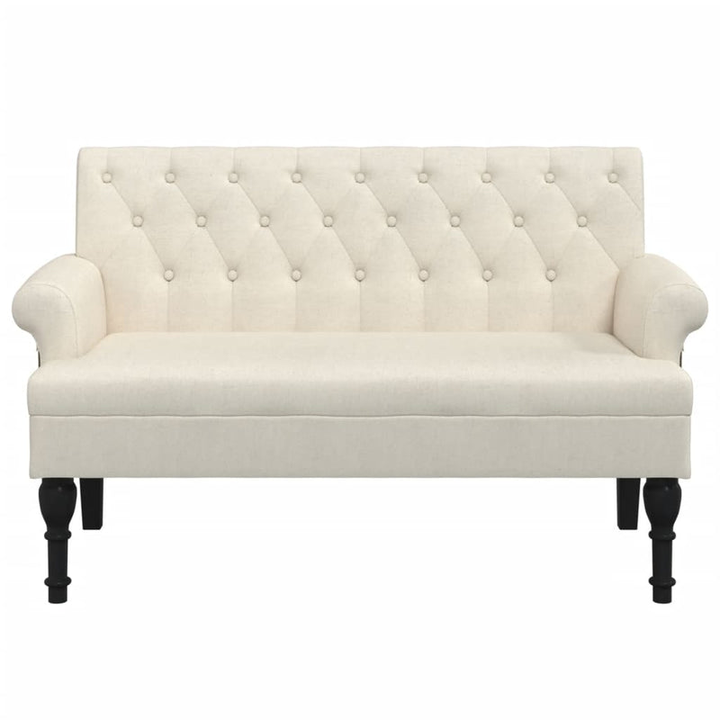 Bankje Met Rugleuning 120X62X75,5 Cm