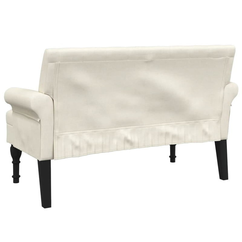 Bankje Met Rugleuning 120X62X75,5 Cm