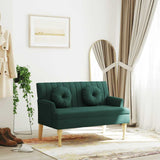 Bankje Met Kussens 113X64,5X75,5 Cm Stof