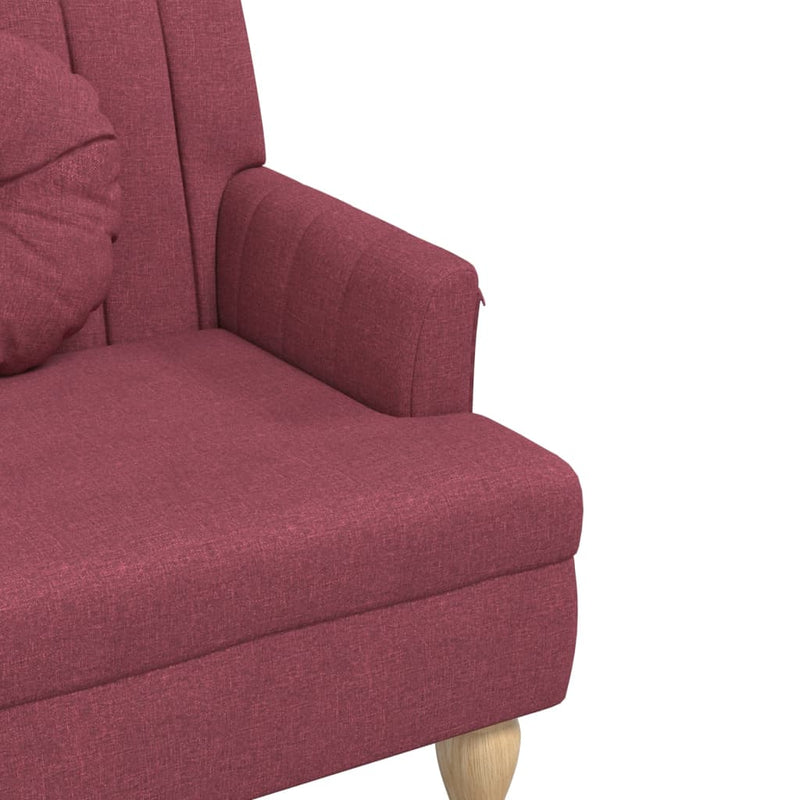 Bankje Met Kussens 113X64,5X75,5 Cm Stof