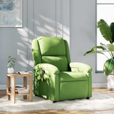 Fauteuil Verstelbaar Fluweel Lichtgroen