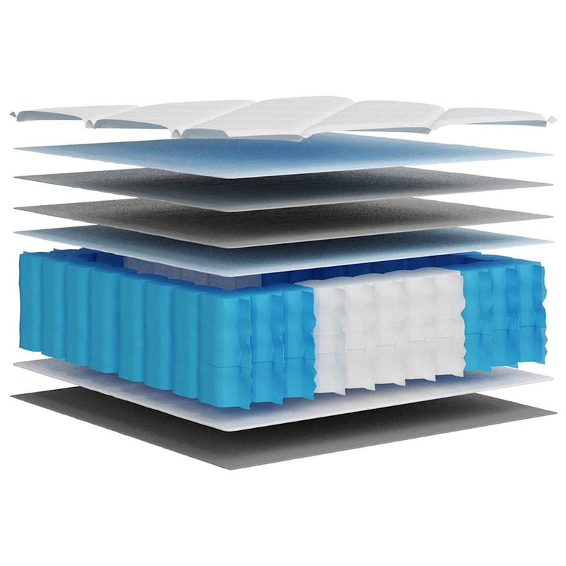 Pocketveringmatras Middelhard-Hard Super King Size