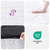 Pocketveringmatras Middelhard-Hard Super King Size