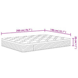 Pocketveringmatras Middelhard