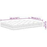 Pocketveringmatras Middelhard