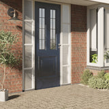 Raamfolie Strepenpatroon Mat 0,9X Pvc Mat Gestreept