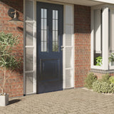 Raamfolie Strepenpatroon Mat 0,9X Pvc Mat Gestreept