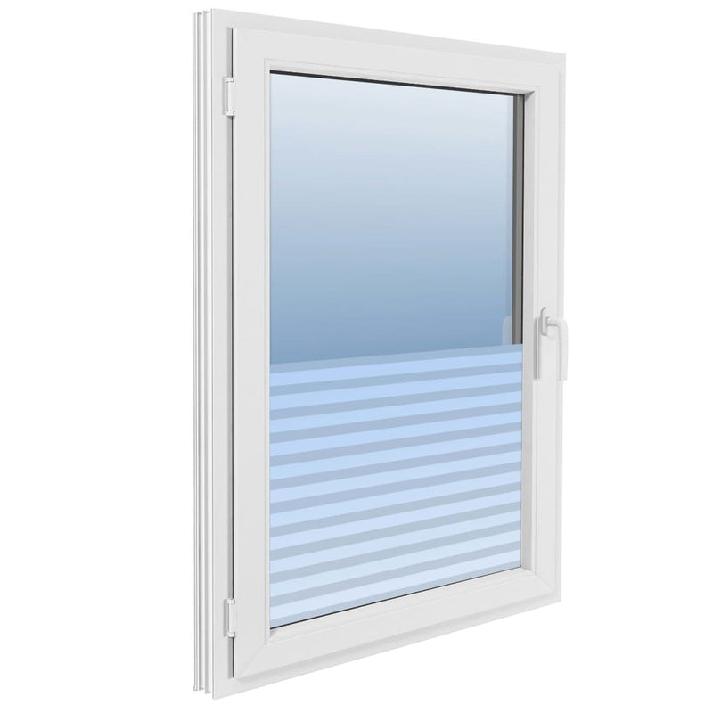 Raamfolies Strepenpatroon Mat Pvc