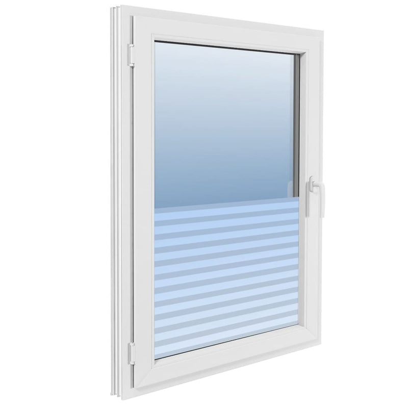 Raamfolies Strepenpatroon Mat Pvc