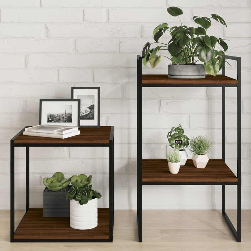 Wandschappen 100X50X1,5 Cm Bewerkt Hout Bruin Eikenkleur