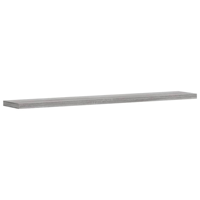 Wandschappen 60X10X1,5 Cm Bewerkt Hout Eiken Grijs Sonoma