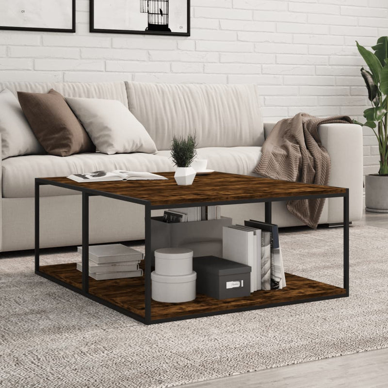 Wandschappen 60X10X1,5 Cm Bewerkt Hout Kleur Gerookt Eiken