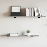 Wandschappen 60X10X1,5 Cm Bewerkt Hout Eiken Grijs Sonoma