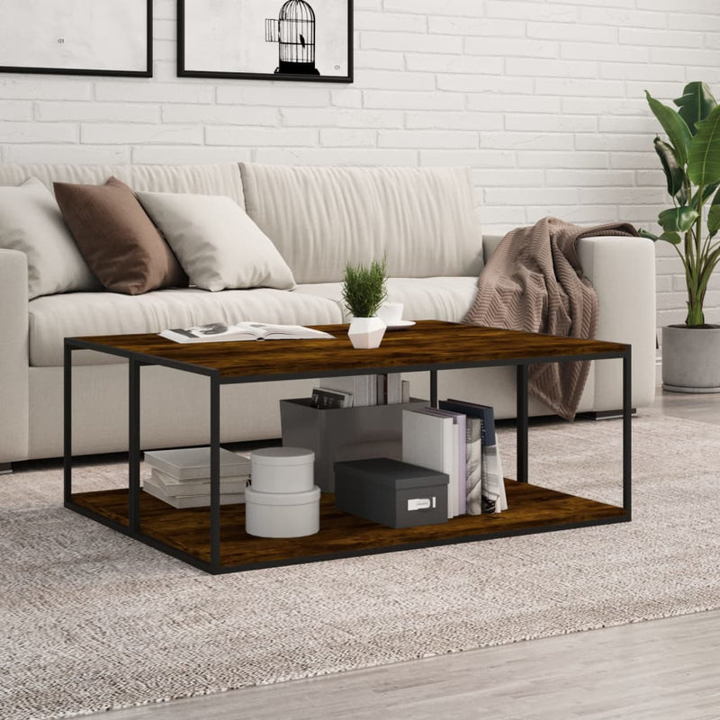 Wandschappen 60X10X1,5 Cm Bewerkt Hout Kleur Gerookt Eiken