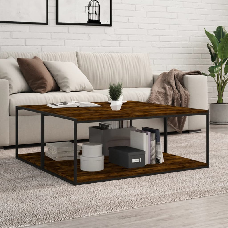Wandschappen 60X10X1,5 Cm Bewerkt Hout Kleur Gerookt Eiken