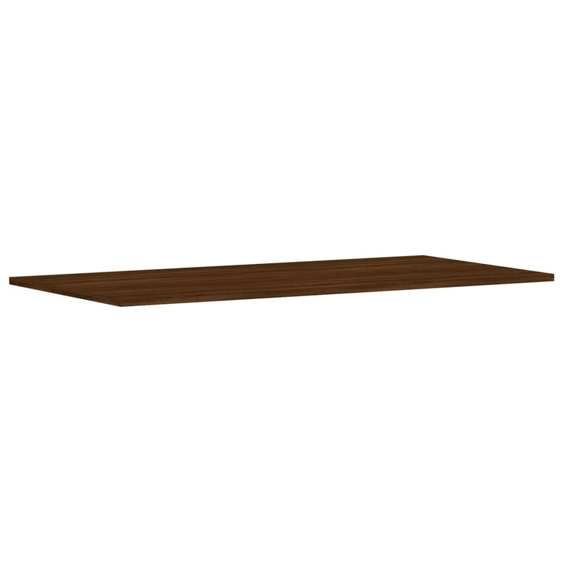 Wandschappen 100X50X1,5 Cm Bewerkt Hout Bruin Eikenkleur