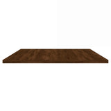 Wandschappen 100X50X1,5 Cm Bewerkt Hout Bruin Eikenkleur