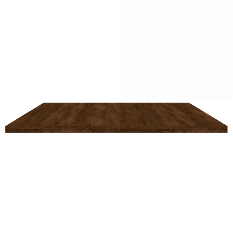 Wandschappen 100X50X1,5 Cm Bewerkt Hout Bruin Eikenkleur