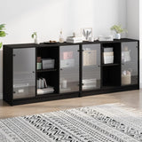 Dressoir 102 X 37 X 75.5 Cm Bewerkt Hout