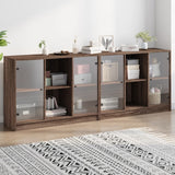 Dressoir 102 X 37 X 75.5 Cm Bewerkt Hout
