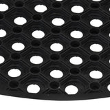Deurmat Halfrond 45X75 Cm Rubber