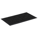 Deurmat Rechthoekig 45X75 Cm Rubber