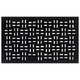Deurmat Rechthoekig 45X75 Cm Rubber
