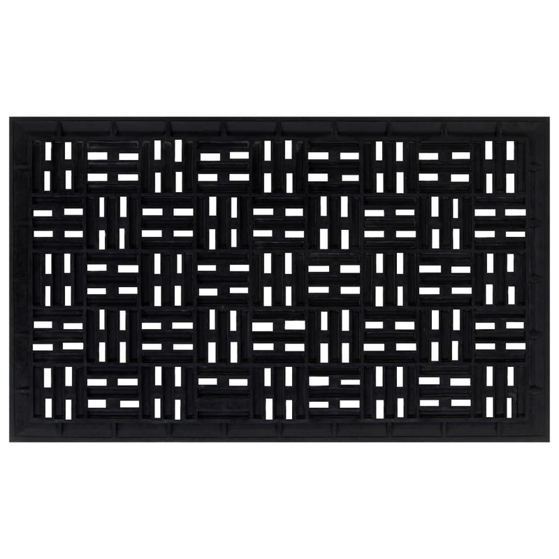 Deurmat Rechthoekig 45X75 Cm Rubber