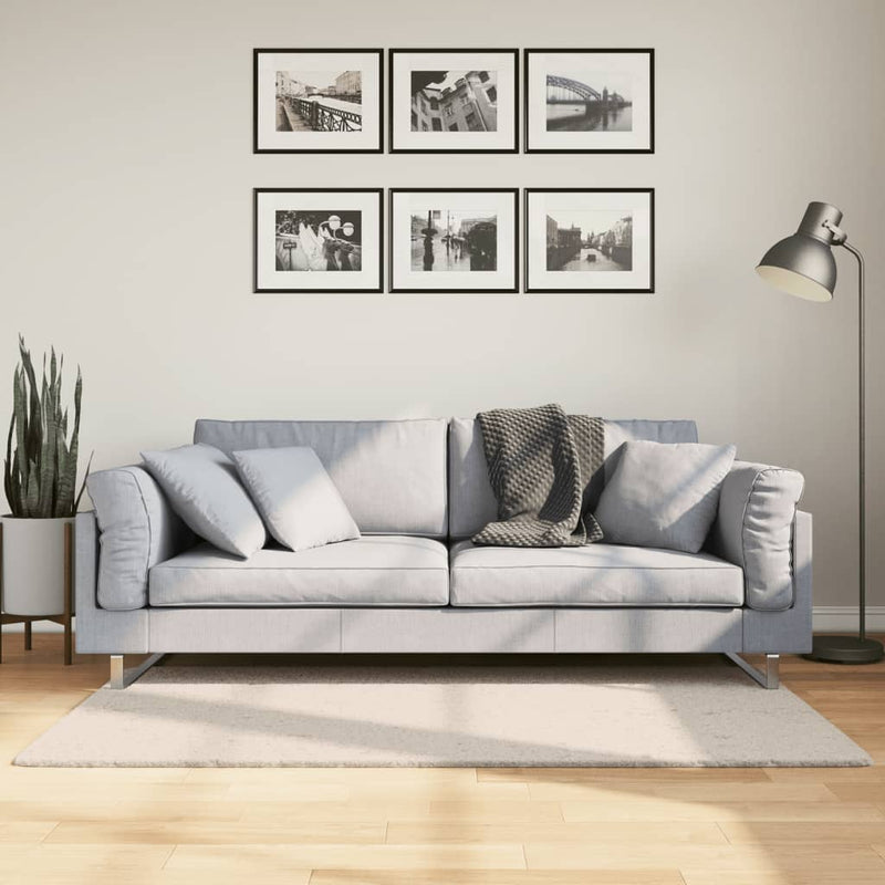 Vloerkleed Huarte Laagpolig Zacht Wasbaar Beige