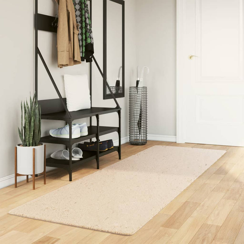 Vloerkleed Huarte Laagpolig Zacht Wasbaar Beige