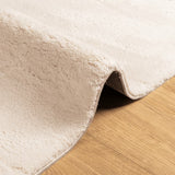 Vloerkleed Huarte Laagpolig Zacht Wasbaar Beige