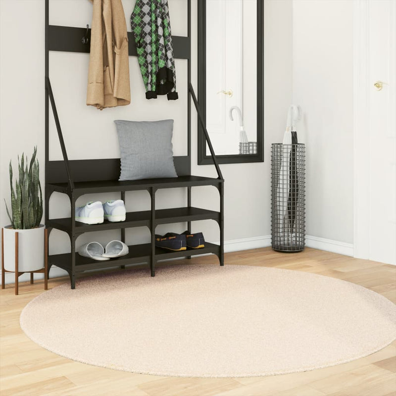 Vloerkleed Huarte Laagpolig Zacht Wasbaar Beige