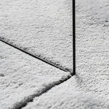 Vloerkleed Huarte Laagpolig Zacht Wasbaar Grijs