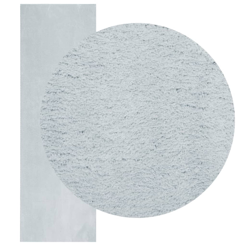 Vloerkleed Huarte Laagpolig Zacht Wasbaar Blauw