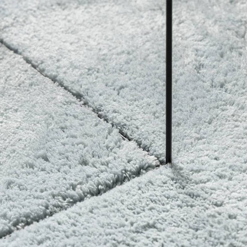 Vloerkleed Huarte Laagpolig Zacht Wasbaar Blauw
