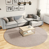 Vloerkleed Pamplona Shaggy Hoogpolig Modern Beige