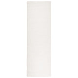 Vloerkleed Pamplona Shaggy Hoogpolig Modern Crème