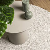 Vloerkleed Pamplona Shaggy Hoogpolig Modern Crème
