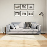 Vloerkleed Pamplona Shaggy Hoogpolig Modern Crème