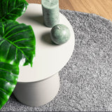 Vloerkleed Pamplona Shaggy Hoogpolig Modern Grijs