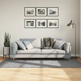Vloerkleed Pamplona Shaggy Hoogpolig Modern Grijs