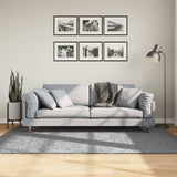Vloerkleed Pamplona Shaggy Hoogpolig Modern Grijs